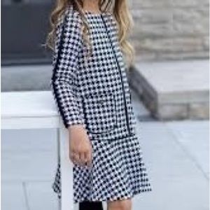 Kidichic black and white dress, size 20, new